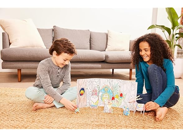 Creativity for Kids Wonder Worlds 3D Coloring Kit