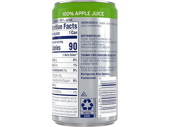 Ocean Spray Apple Juice