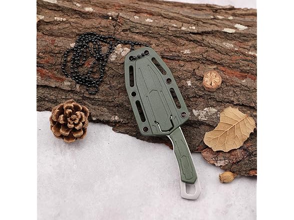 Generic Fixed blade necklace pocket knives