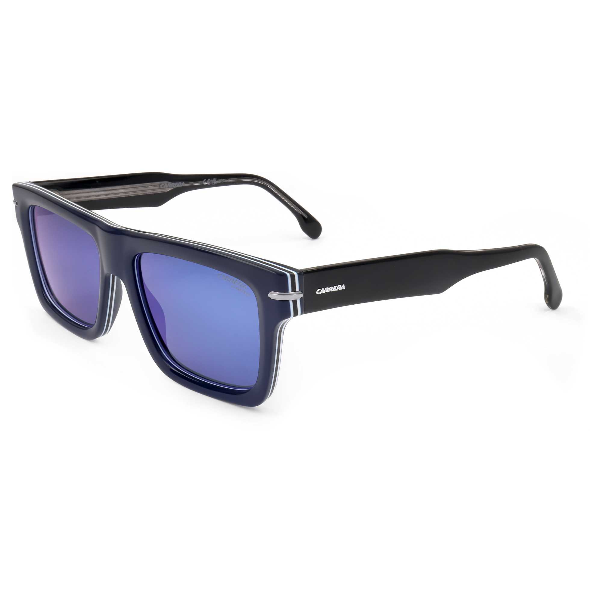 Carrera Unisex 54mm Blue Sunglasses - Gallery 4