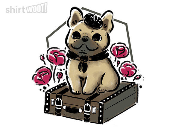 Frenchie Travel Suitcase