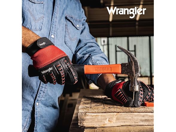 Wrangler Performance Men’s Pro Builder Gloves LG