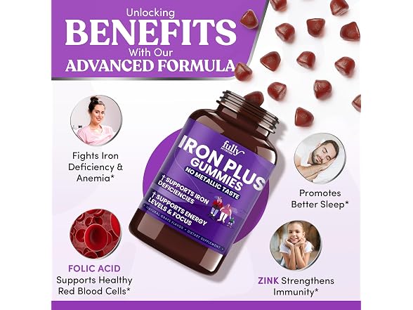 Iron | Gummies Supplements for Women