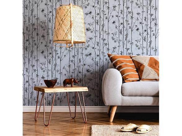 NAKLEO Floral Large Wall Painting Stencil