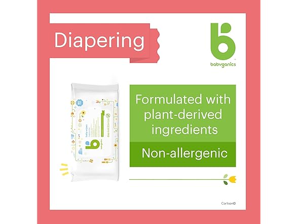 Babyganics, Wipes, 80 Count