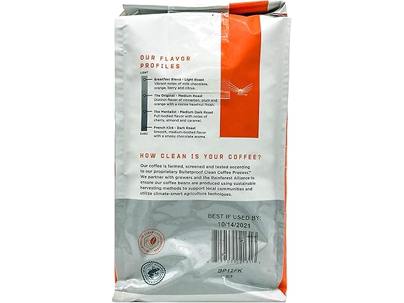 Bulletproof French Kick Whole Bean 12oz