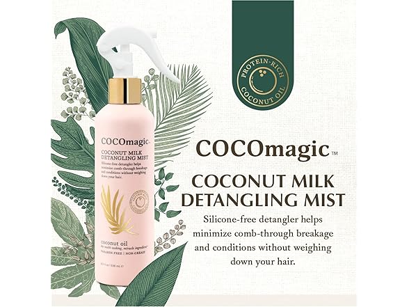 Cocomagic Coconut Milk Detangling Mist