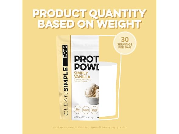 Clean Simple Eats Whey Isolate Protein Powder