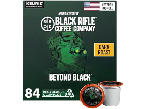 Black Rifle Coffee Dark Roast K Cup