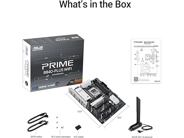 ASUS PRIME B840-PLUS WIFI AMD B840 AM5 