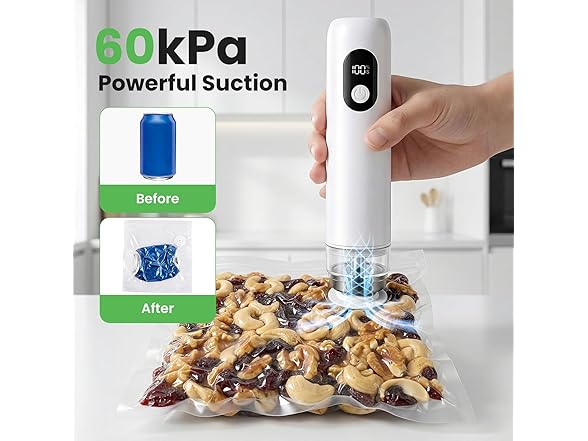 ROUUO Handheld Food Sealer