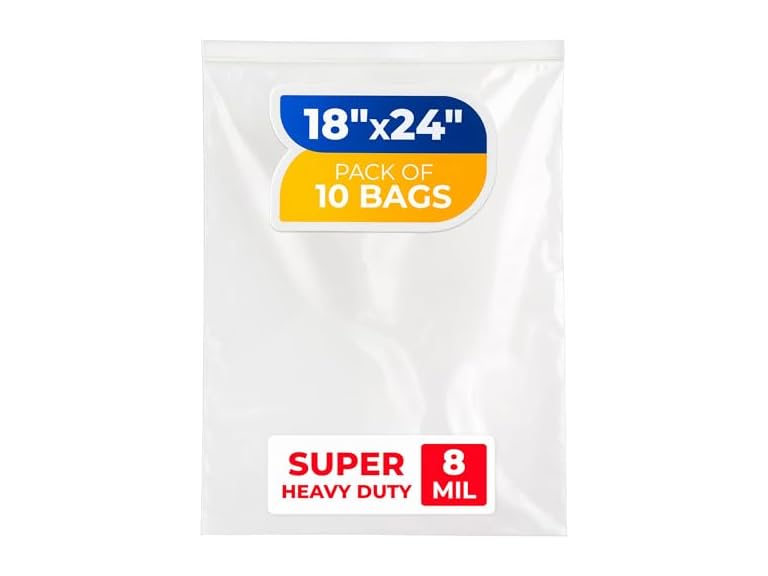 Paclord Reclosable Poly Zip Seal Lock Bags - Gallery 13