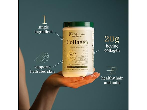 Great Lakes Collagen Peptides 10oz