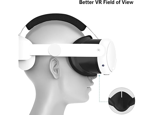 AMZDM Silicone Face Cover for Meta Quest 3