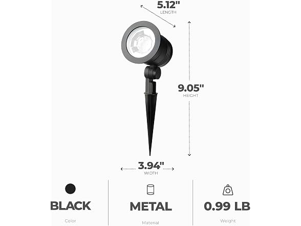 Four Seasons Courtyard Fusion Wired Low-Voltage LED Spotlight