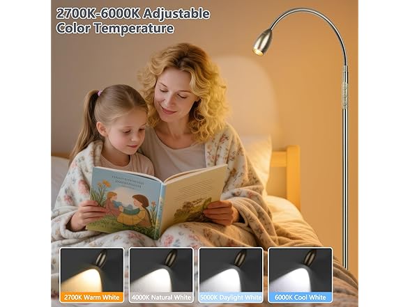 AUZONIMICS Reading Floor Lamp