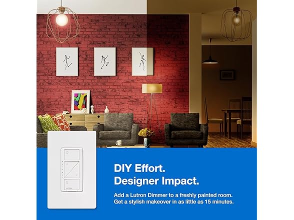 Lutron Caseta Original Smart Dimmer Switch Starter Kit