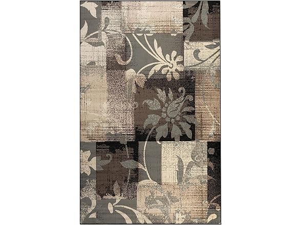 Superior Contemporary Floral Patchwork Indoor Area Rug (Your Choice)