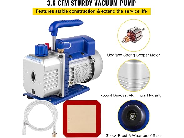 3 Gallon Vacuum Chamber Kit Stainless Steel