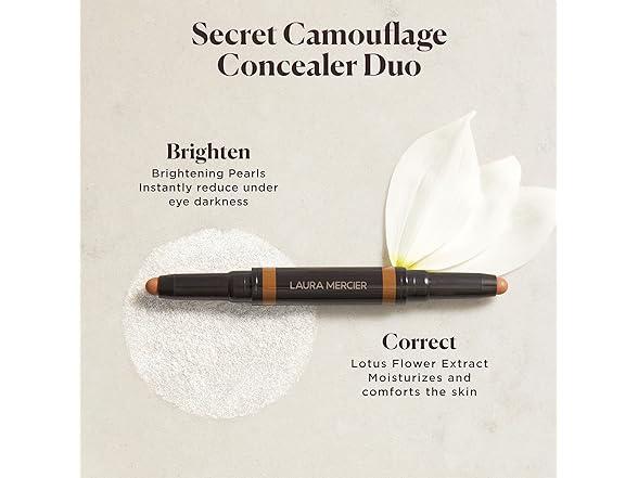 2PK Laura Mercier Secret Camouflage Brighten & Correct Duo