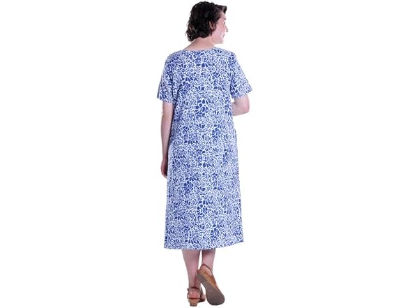 LA CERA Women's 100% Cotton Floral