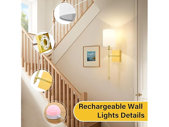 Bosceos 2-Pack Wall Sconces, Your Choice