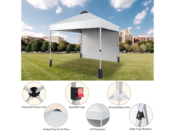 GarveeLife 10x10' Pop Up Canopy