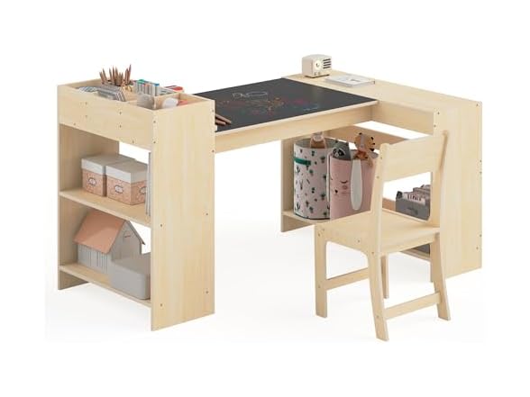 Kids Art Table and Chair Set