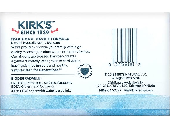 Kirk's Kirk's Natural Original Castile Soap, 4