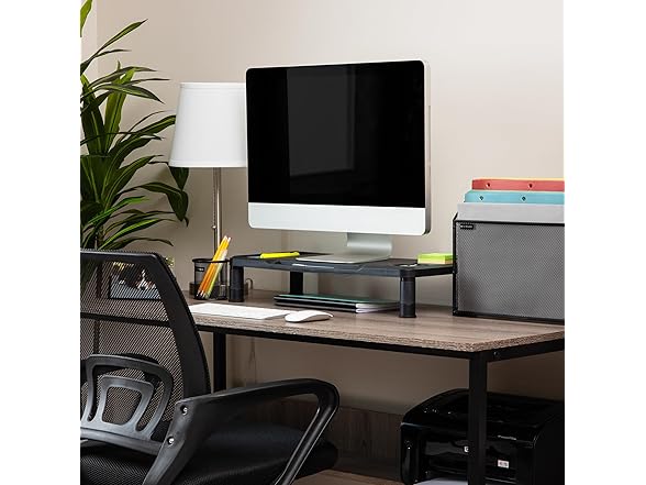 Mind Reader Monitor Stand Set of 2