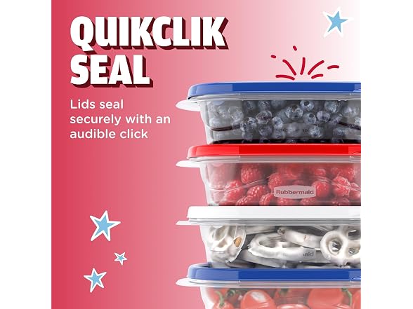 Rubbermaid TakeAlongs Special-Edition Americana 22-Piece Set