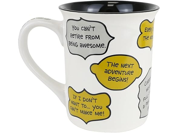 Happily Retired Club Greeting Card Coffee Mug