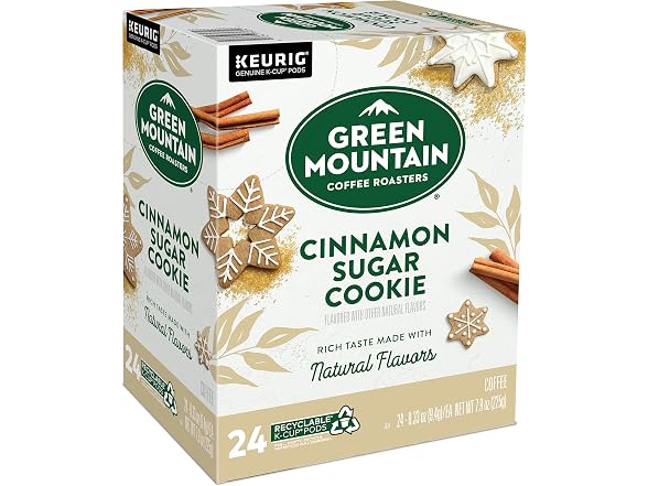 24ct Green Mountain Coffee Roasters Cinnamon Sugar