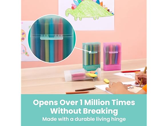 LockerMate LockerMate Crayon Box with Sharpener Hold