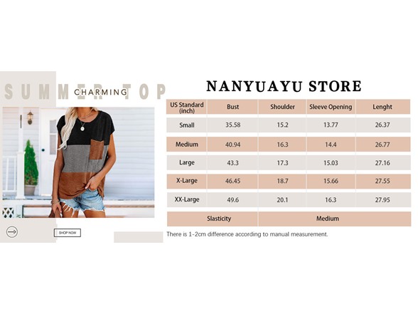 2 Pack Womens Casual Short Sleeve Shirt