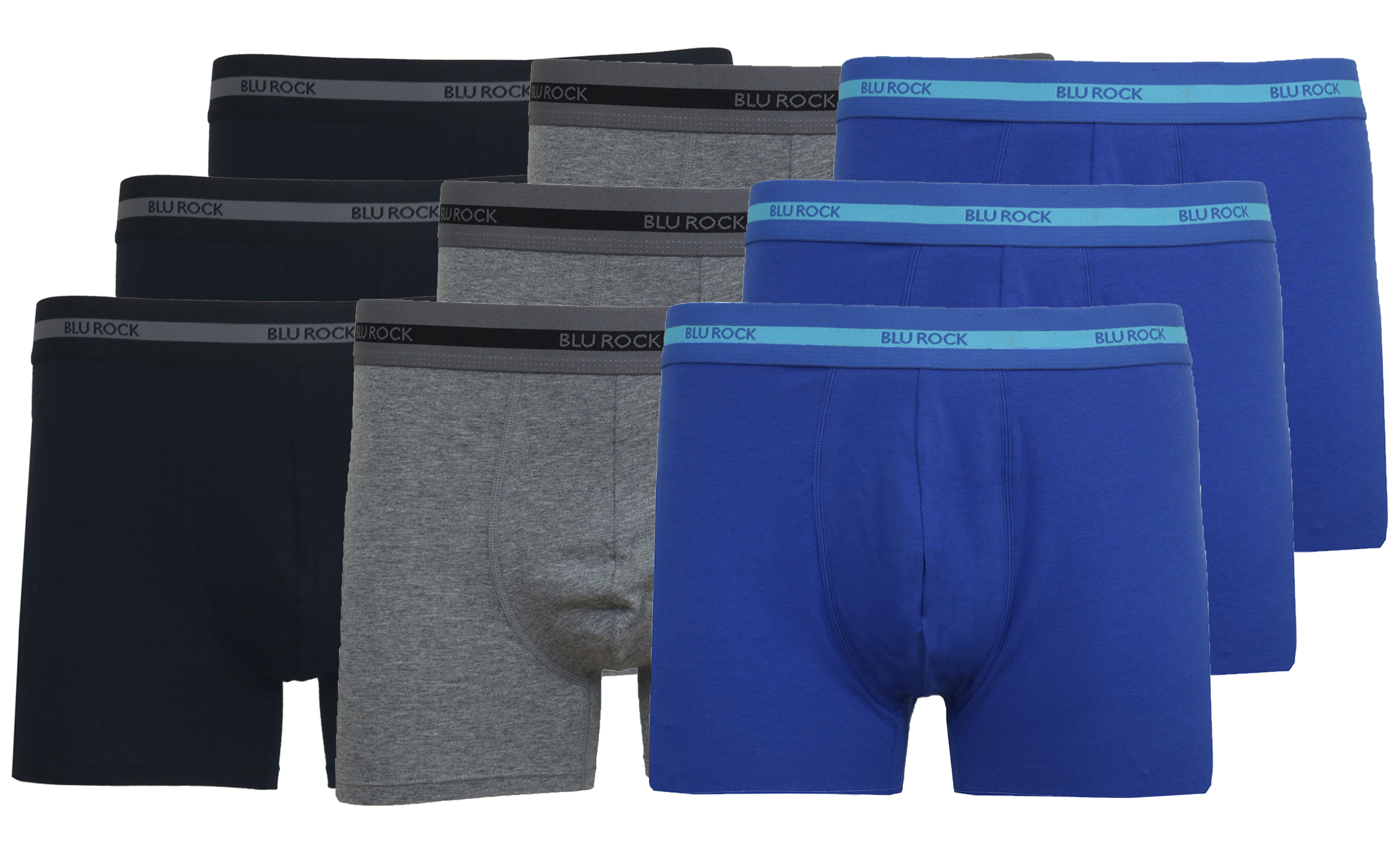 Cotton Flex Stretch Boxer Briefs (S-2XL) - Gallery 58