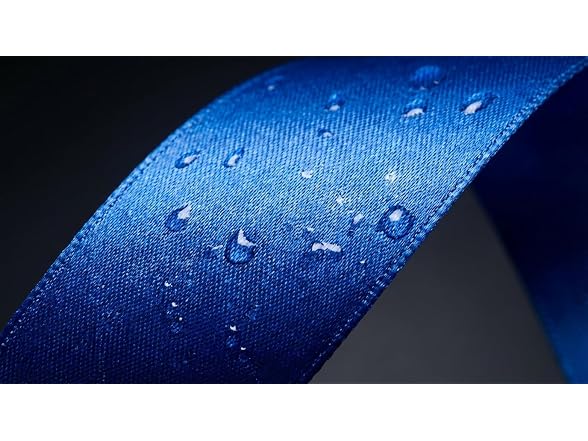 Tiergrade Blue Satin Ribbon 1 Inch x 4 Rolls Blue