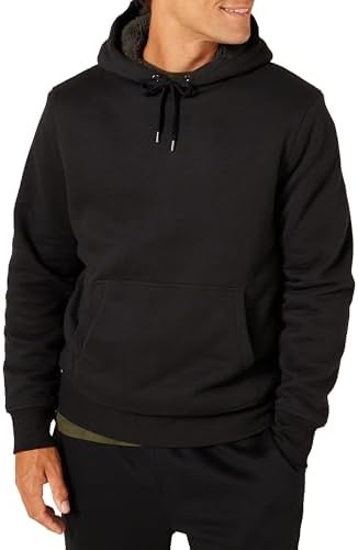 Amazon Essentials Mens Sherpa Lined Pullover Hoodie