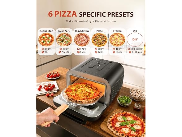Zachvo Electric Pizza Oven