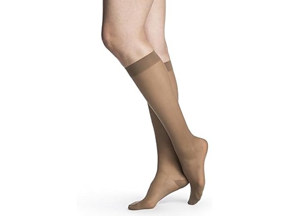 Women's Closed Toe Calf Compression Socks
