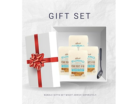 5 Item Set- Penne Pasta Noodles & Spoon