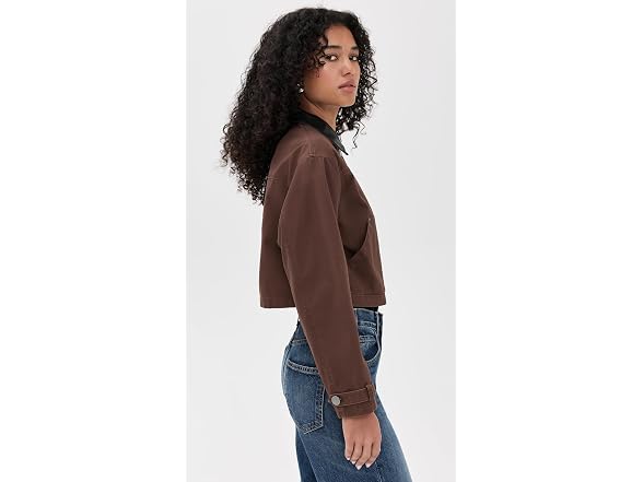 LE BOP Women's Harriet Cropped Jacket, C
