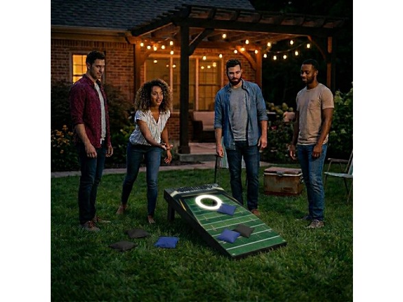 LED Bean Bag Toss Game Set