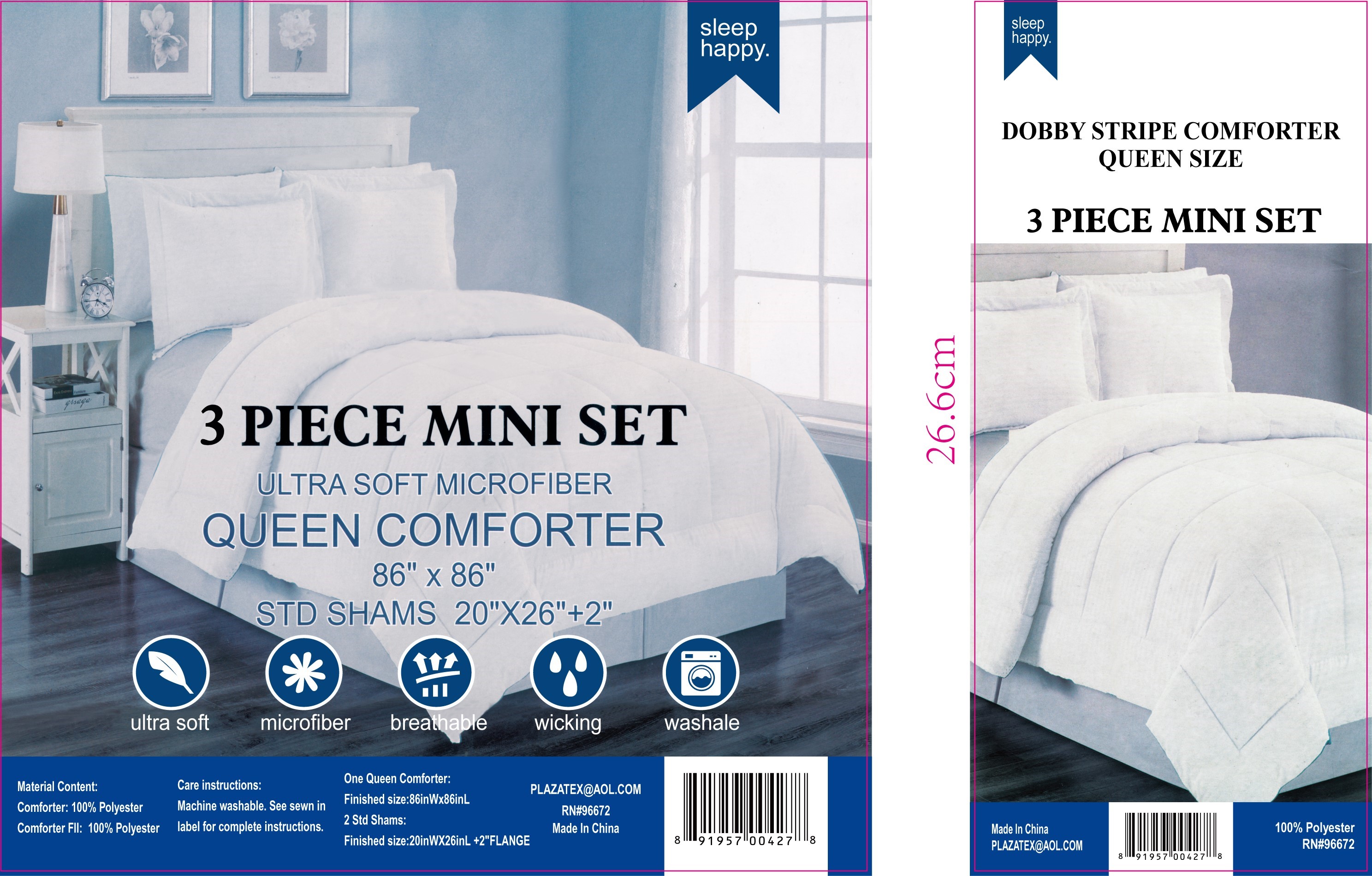 3-Piece Queen Comforter Set - Gallery 5
