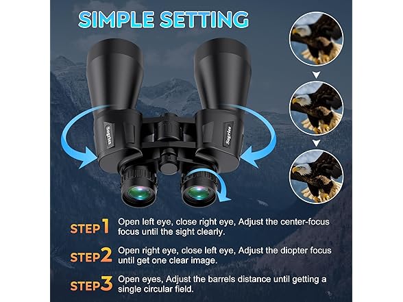 20x60 Binoculars High Powered