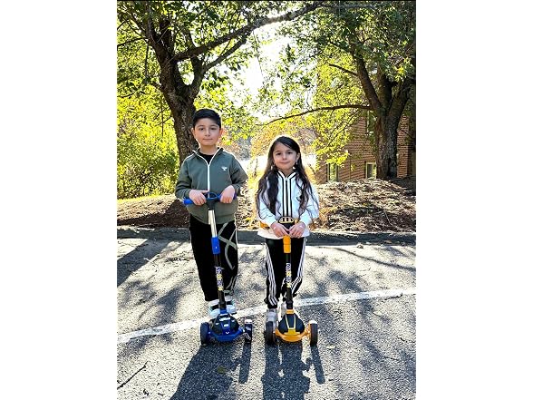 Nattork Orange Kids Scooter for Age 3-8