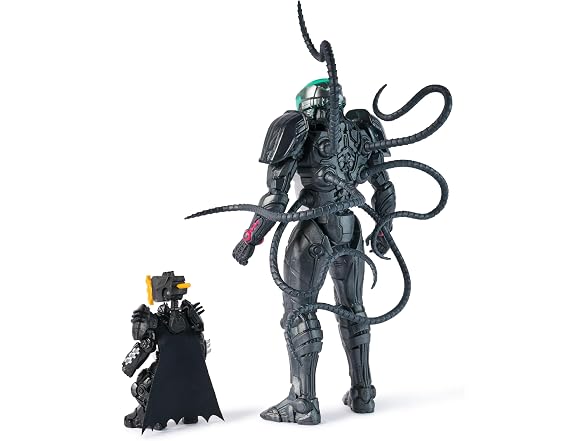DC Comics Metal Force Brainiac vs Batman Figure Pack