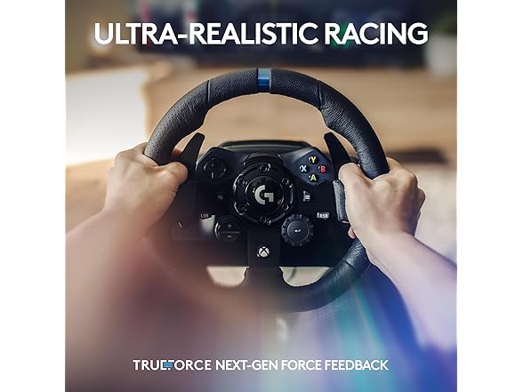 Logitech G923 Racing Wheel and Pedals