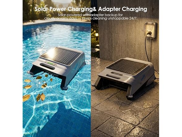 Yousky Solar Powered Pool Skimmer Robot