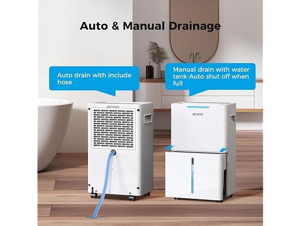 SEAVON Dehumidifier with Drain Hose